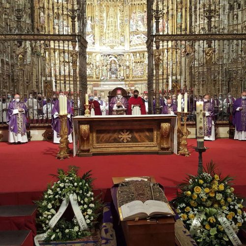 Cardenal don Francisco Álvarez Martínez Catedral de Toledo