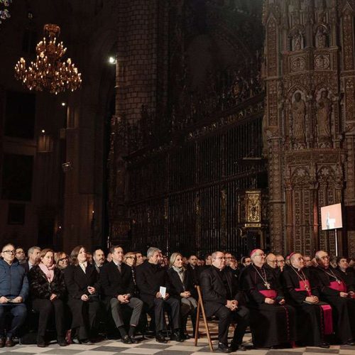 Acto de apertura del Centenario el Nuncio en España